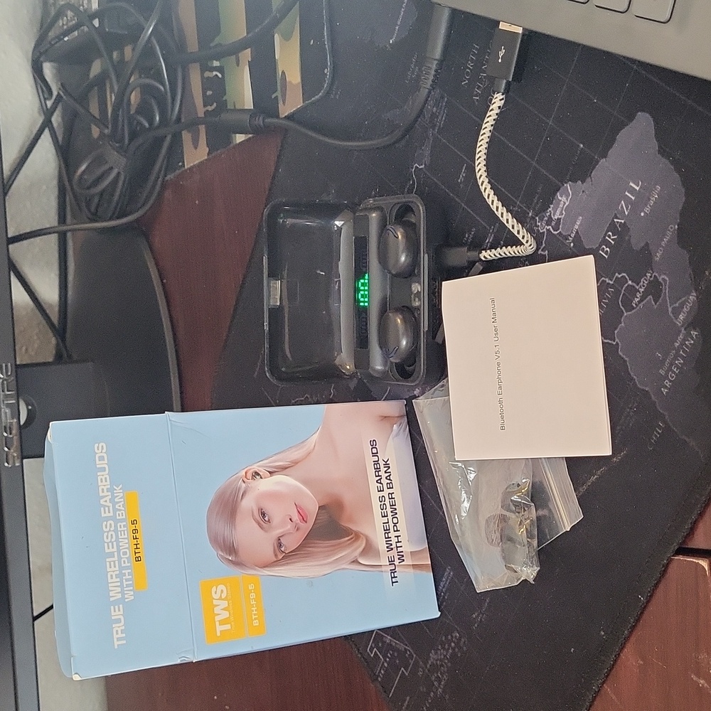 F9 True Wireless Earbud with Power Bank ....